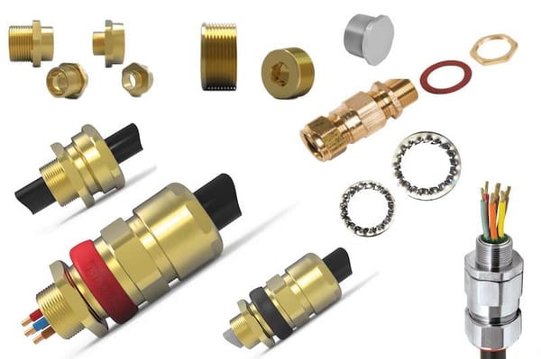 Cable Glands thread converters and accs Cable Glands thread converters and accs