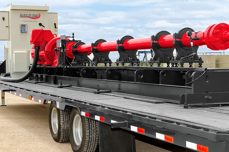 Flex Flow, a DistributionNOW company, combines a unique horizontal pumping system (HPS) with a versatile hydraulic jet pump (HJP) Flex Flow, a DistributionNOW company, combines a unique horizontal pumping system (HPS) with a versatile hydraulic jet pump (HJP)