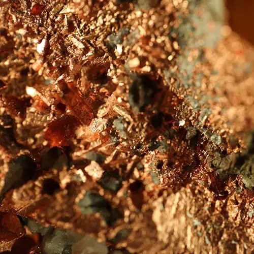 Sample of copper