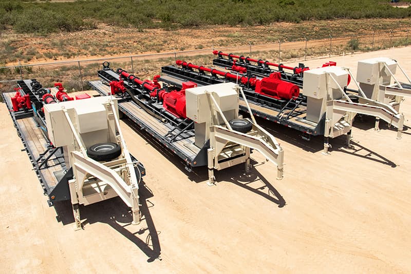 Flex Flow, a DistributionNOW company, rental h-pump system trailers Flex Flow, a DistributionNOW company, rental h-pump system trailers