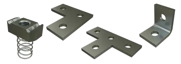 MacLean offers a full range of metal channel accessories from Atkore Unistrut MacLean offers a full range of metal channel accessories from Atkore Unistrut